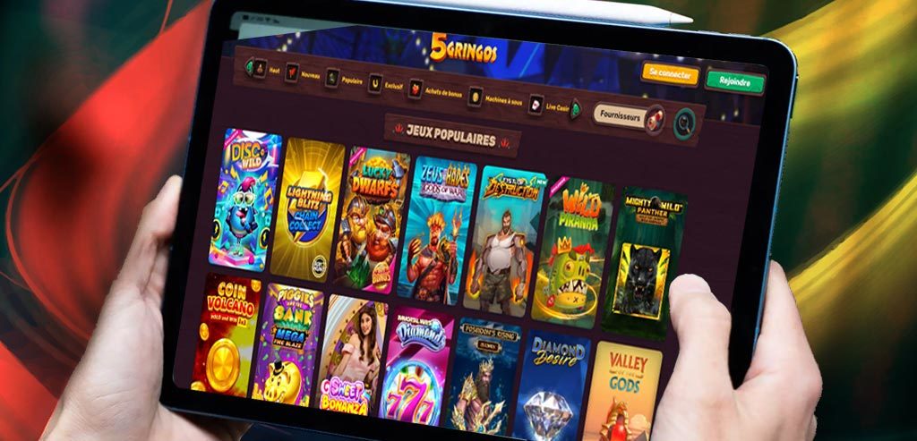 Casino crypto, 5gringos un thème mexicain pour de nombreux jeux